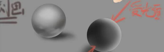 【光影必学】三种光源下的素描球体光影解析